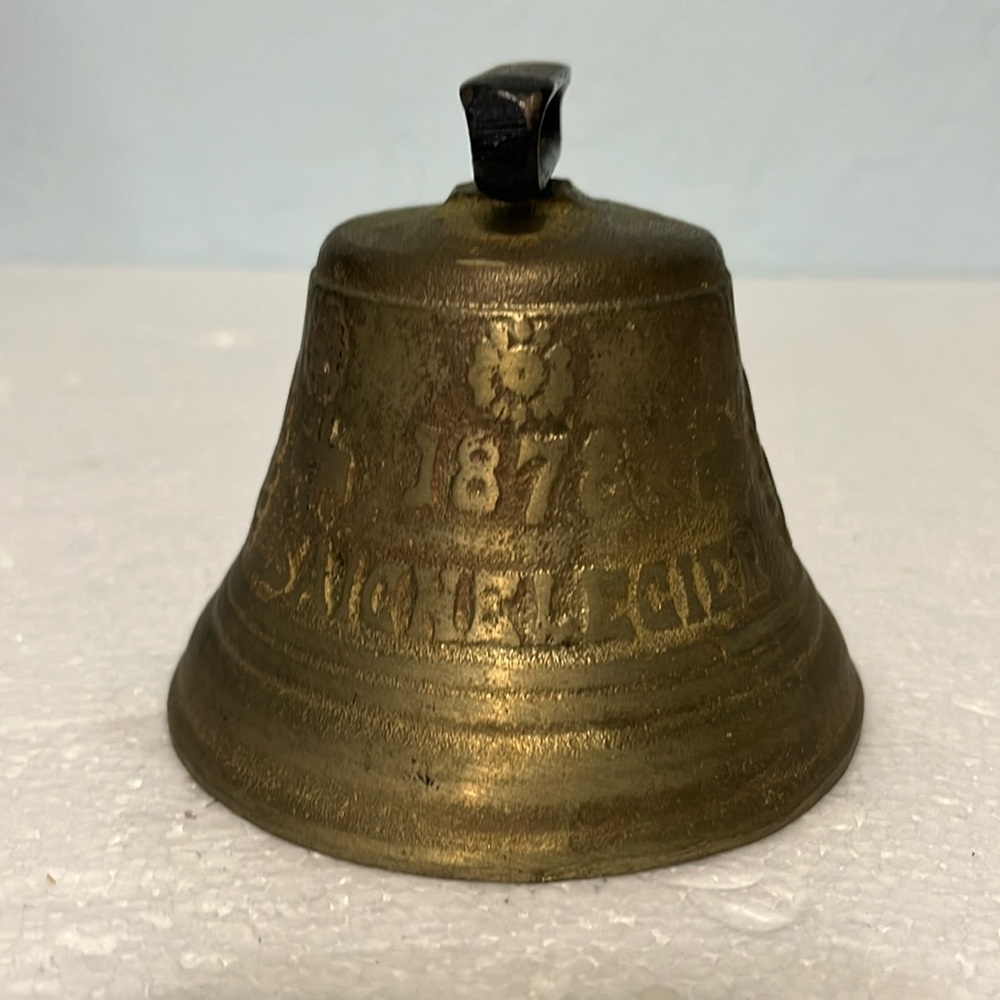 Antique Swiss Bronze Cow Bell Saignelegier